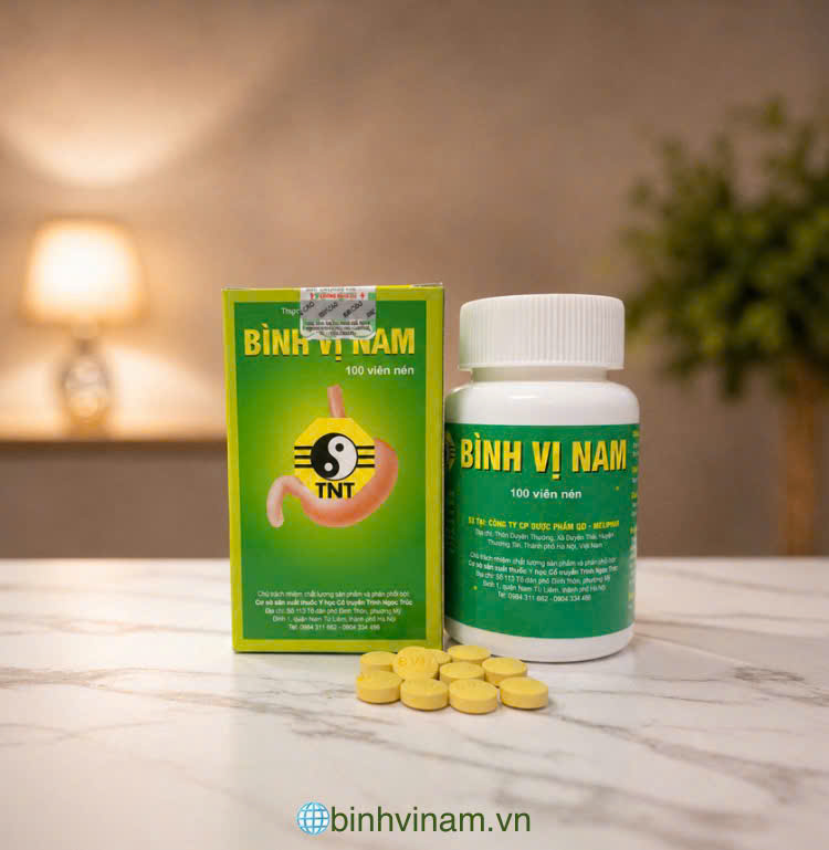 Hộp viên nén Hộp Bình Vị Nam viên nén