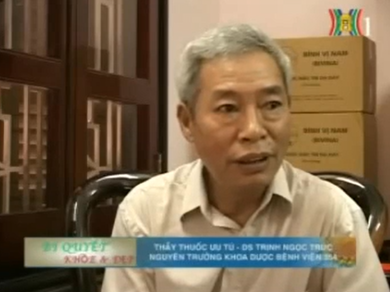 Phóng sự Đài Truyền hình Hà Nội về Thầy thuốc ưu tú Trịnh Ngọc Trúc và dạ dày Bình Vị Nam