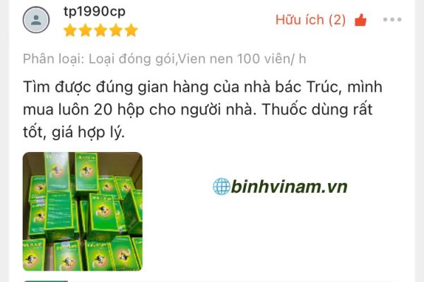 Phản hồi Bình Vị Nam phuongtp