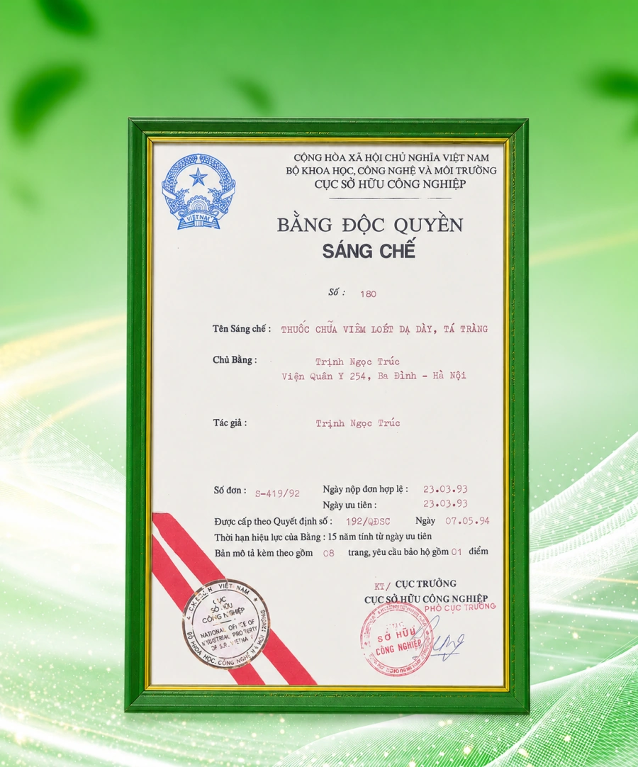Bằng độc quyền sáng chế