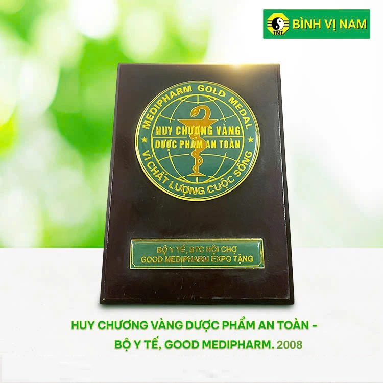 Huy chương vàng Dược phẩm an toàn