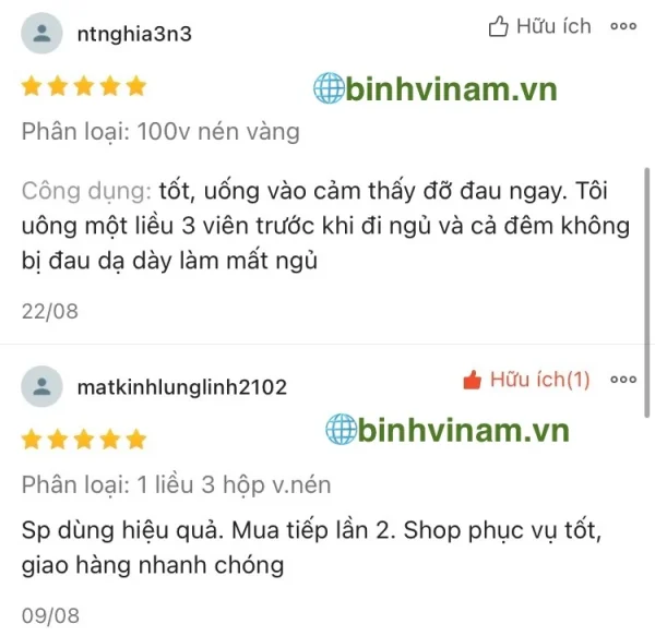 Phản hồi Bình Vị Nam ntnguyet
